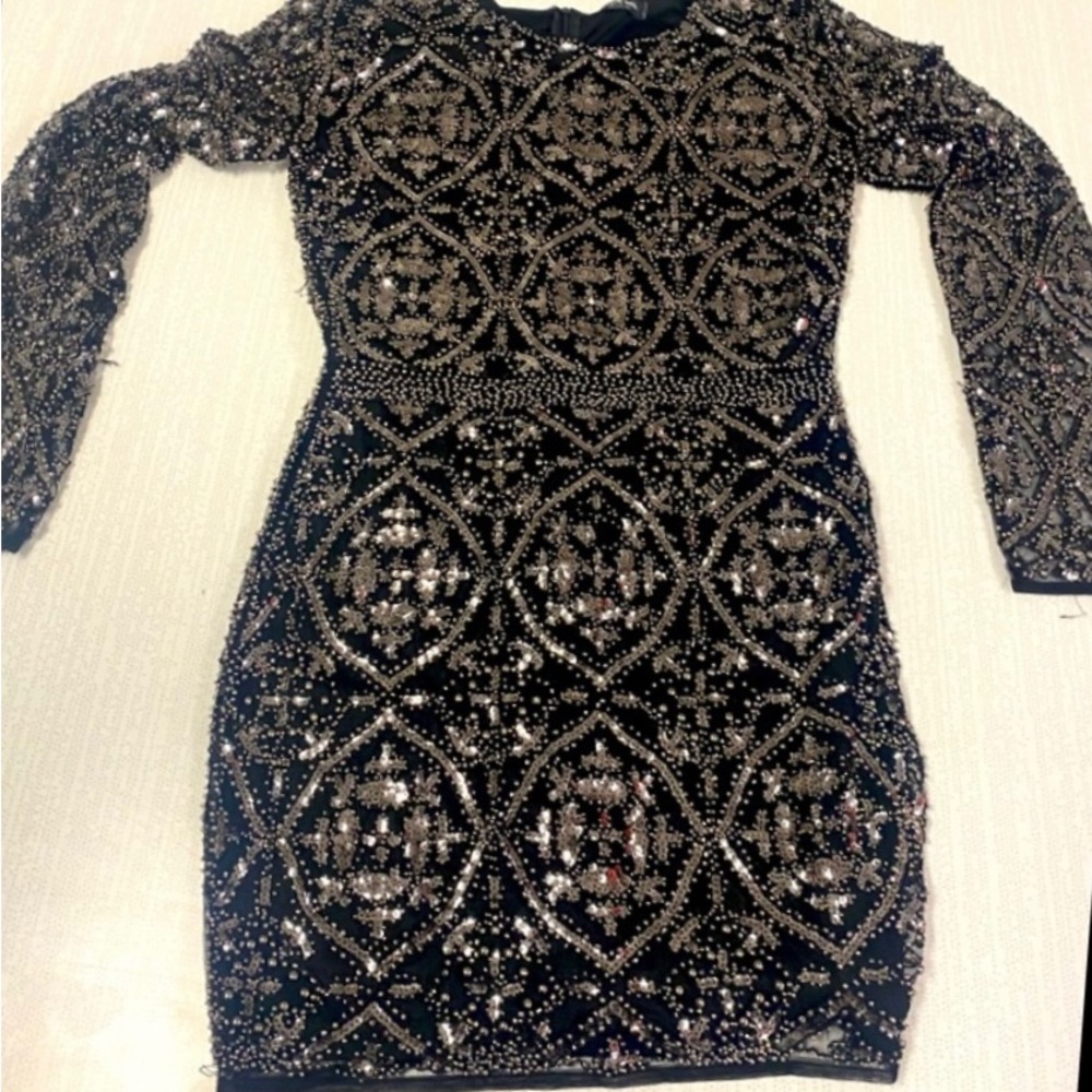 ✨ NASTY GIRL BEADED DRESS